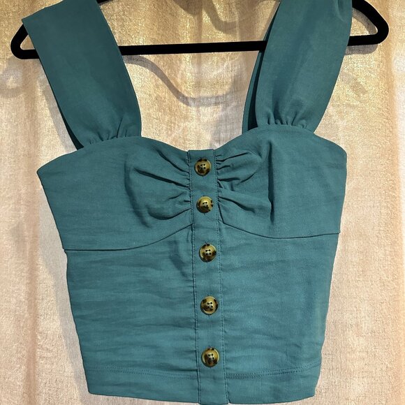 Pinko Carletto Top Light Blue - Size 40 - Picture 1 of 4